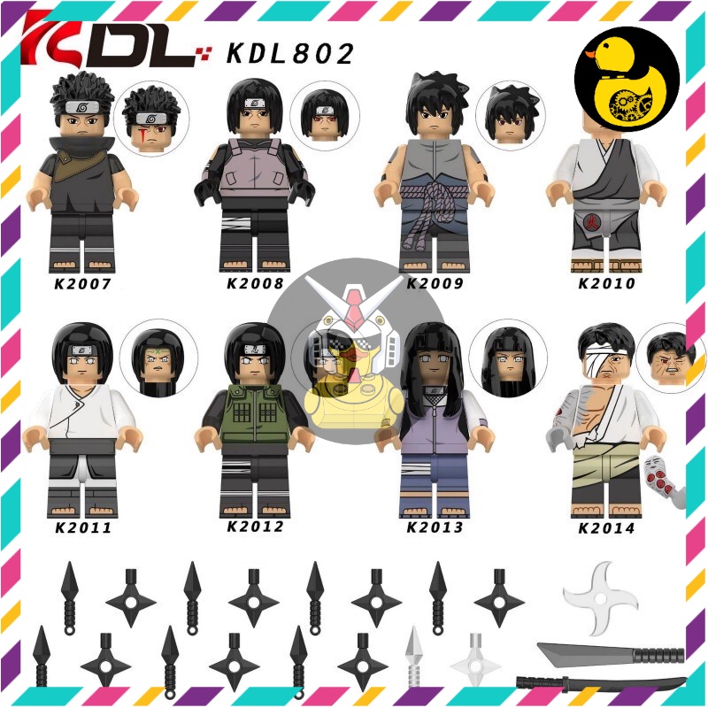 KDL802 รูปนารูโตะ Uchiha Shisui Itachi Hyuga Neji Sasuke Hinata Danzo