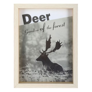 Picture frame FRAME WOOD MOOSE 6X8 INCHES GRAY HLS Home decoration Home &amp; Furniture กรอบรูป กรอบรูป HOME LIVING STYLE MO