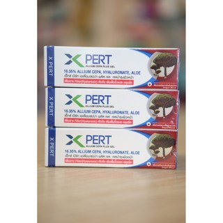 X-pert gel ลดรอยแผลเป็นและลดเลือนริ้วรอย (Dragon blood + Hyaluronic + Allium cepa)