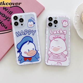 เคสโทรศัพท์มือถือแบบใส ลายการ์ตูนโดนัลด์ดั๊ก แฟชั่น สําหรับ Realme 9 Pro+ C35 9i 8i 7i 6i 5i 5 V25 Q3 Pro Carnival GT Master Edition Narzo 50A Prime C21Y C25Y C15