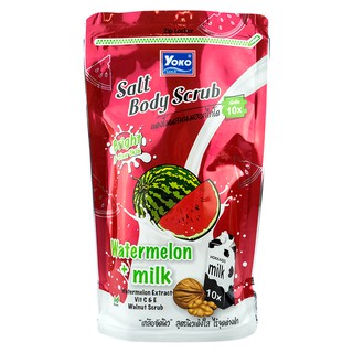 YOKO Gold Salt Body Scrub Watermelon Plus Milk 350g