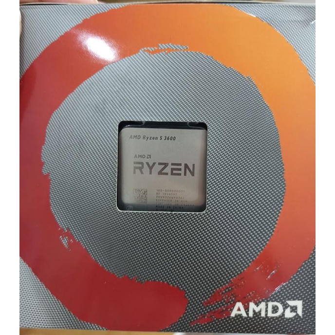 CPU AMD Ryzen 5 3600 3.6 Ghz. 6C/12T AM4 มือสอง