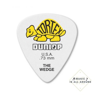 ปิ๊ก Dunlop รุ่น TORTEX WEDGE 0.73 mm เหลือง (Made in USA)