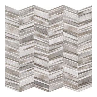 REALONDA กระเบื้อง CHEVRON GREY (2450TM10500001)44.2X44.2*A