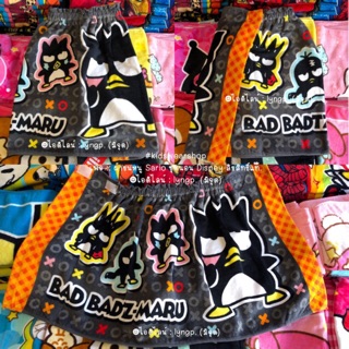 พร้อมส่ง.!! ผ้าขนหนู , เย็บกระโจม bad badtz - maru 🐧💕