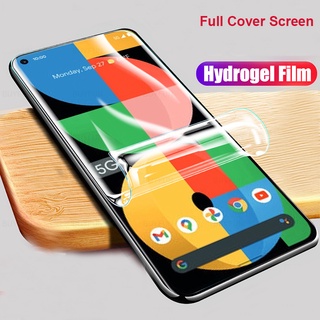 Google Pixel 6 Pro 5 5A 4A 5G 4 XL 4XL 3 XL 3XL 3A XL 3AXL 2 XL 2XL Invisible Hydrogel Screen Protector Matte Clear Antiblueray