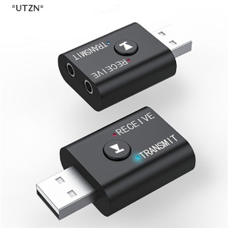 [[UTZN]] 2 In1 อะแดปเตอร์ส่งสัญญาณหูฟังบลูทูธไร้สาย USB สําหรับคอมพิวเตอร์