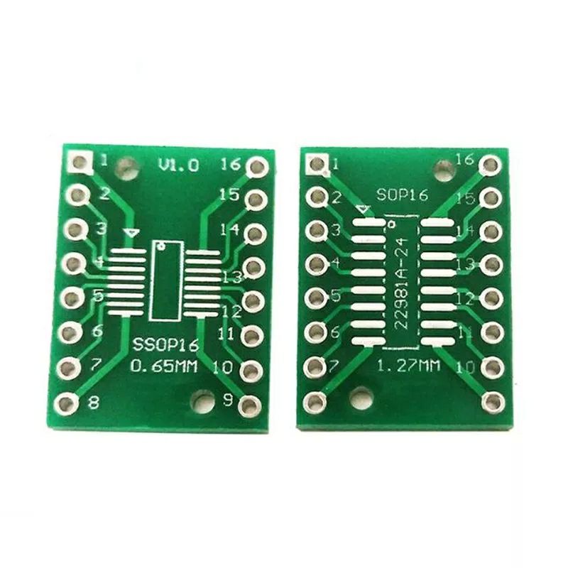 TSSOP16 SSOP16 SOP-16 SOP16 to DIP16 Transfer Board DIP Pin Board Pitch Adapter