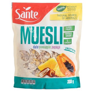 Santetropical Muesli 350g แซนโทรปิคอลมูสลี่ 350 กรัม