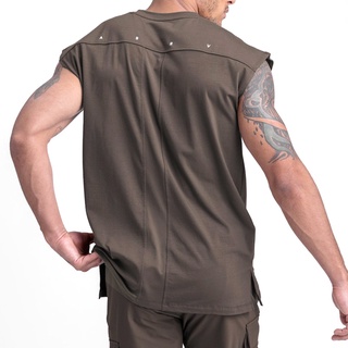 เสื้อกล้ามลําลอง เหมาะกับการเล่นฟิตเนส แฟชั่นฤดูร้อน สําหรับ…