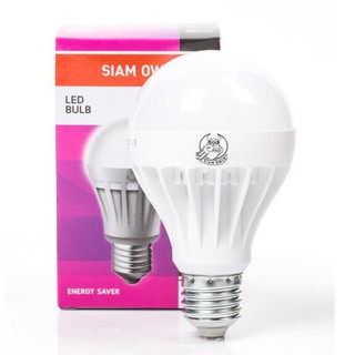 หลอดไฟ LED 9W SIAM OWL มาตรฐาน มอก. 1955-2551