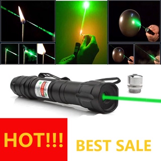 Super Powerful burning Laser ปากกาชี้เลเซอร์ สีเขียวทหาร 10 ไมล์ 532nm