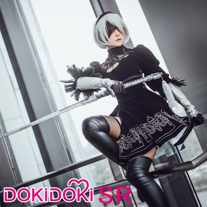 DokiDoki SR Game Cosplay NieR Automata 2B Cosplay YoRHa No 2 Type B   E53d78da6fb0f696d0b4ae31561ee8ef