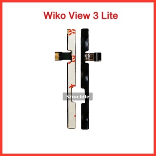 แพรปุ่มสวิตช์ เปิด-ปิด,เพิ่มเสียง-ลดเสียง Wiko View3 Lite  | สินค้าคุณภาพดี