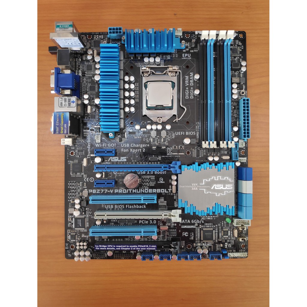 MAINBOARD (เมนบอร์ด) P8Z77-V PRO/THUNDERBOLT Socket 1155 มือสอง