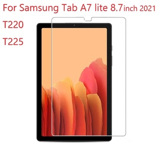 สำหรับ Samsung Galaxy Tab A7 Lite SM-T225 T220 8.7 นิ้วหน้าจอป้องกันฟิล์ม Anti-Scratch 9H ความแข็งแท็บเล็ตกระจกนิรภัย 2021