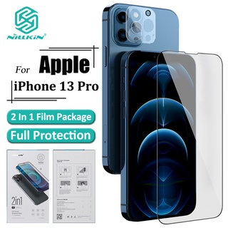 Nillkin 2 In 1 กระจกนิรภัย กันรอยหน้าจอกล้อง สําหรับ iPhone 13 Pro