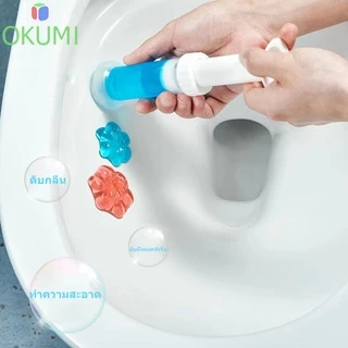 OKUMI_SHOP เจลดับกลิ่นกลิ่นชักโครก ในห้องน้ำ เจลทำความสะอาด