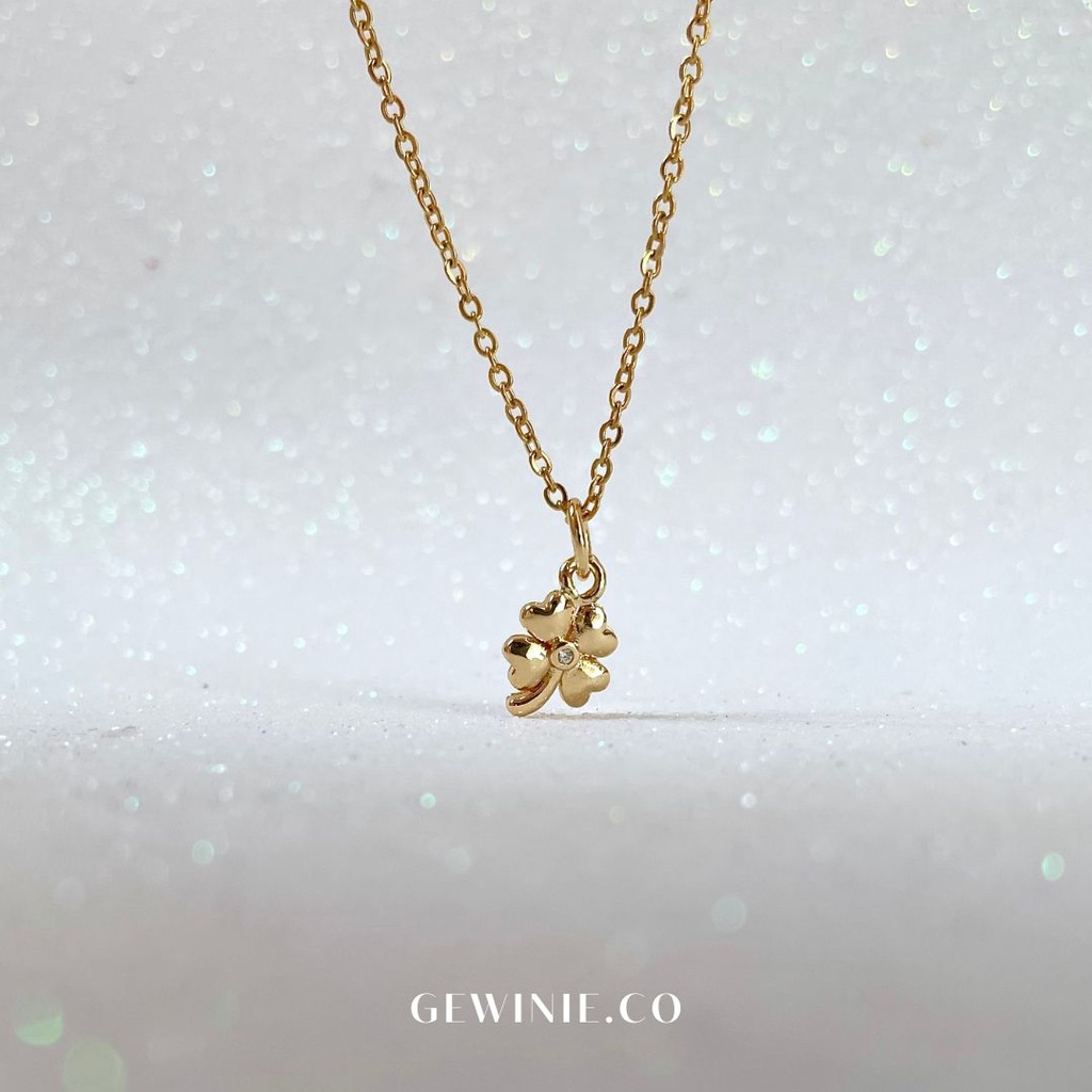 Gewinie.co - Four Clover Necklace สร้อยคอ