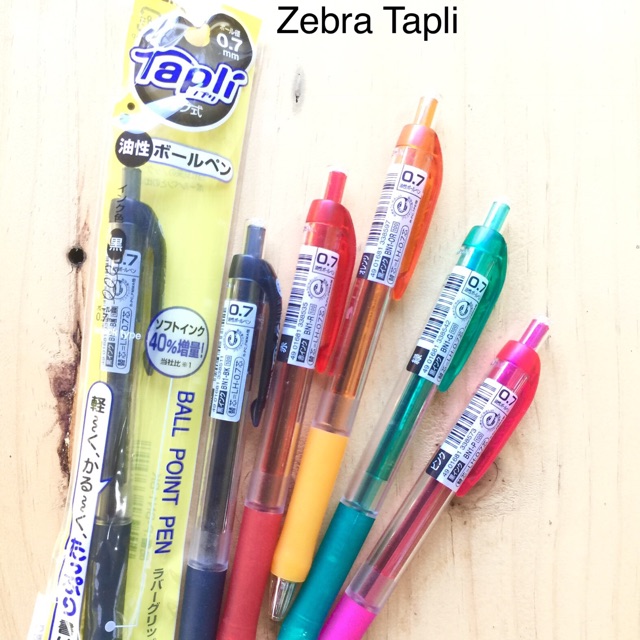Zebra tapli  0.38-0.7/ลูกลื่น /6-7บาท