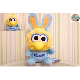 กตาบิ๊กเบิร์ดใส่ชุดกระต่ายสีฟ้ามีฮูทถอดเข้า-ออกได้💛🐰💙 #SesameStreet (ลิขสิทธิ์แท้✅✅✅) ตัวนุ่ม~ขนนิ่ม~