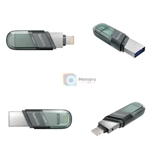 (ส่งด่วน) SANDISK แฟลชไดร์ฟ OTG iXpand FLIP/GO 64GB/128GB/256GB Dualdrive USB3.1 Flashdrive โทรศัพท์ notebook