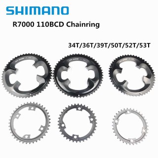 Shimano 105 R7000 chainring เฉพาะใบจานสีดำ 11sp