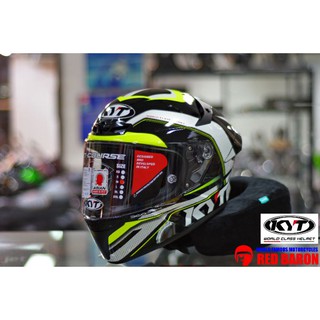 หมวกกันน๊อค KYT TT-COURSE GRANDPRIX BLACK YELLOW