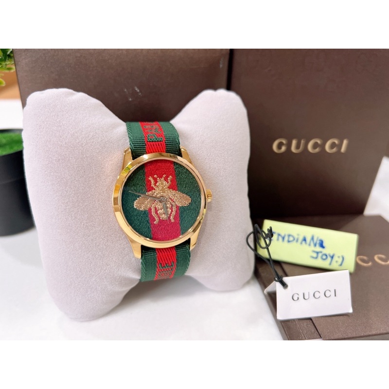 New Gucci Bee Gold watch 38 mm
