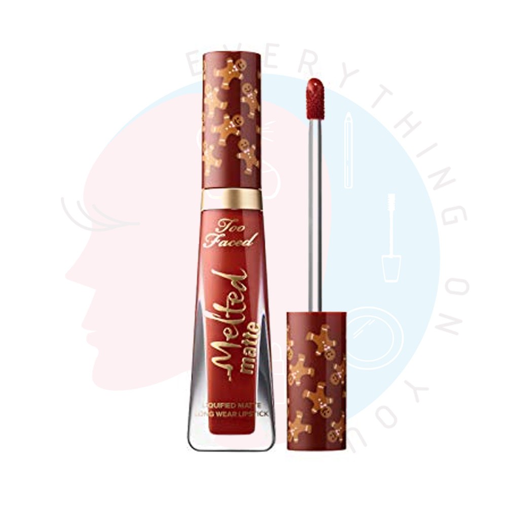 [พร้อมส่ง] *ลดล้างสต็อค* Too faced Melted Matte Gingerbread Long Wear Lipstick (Limited Edition) 7ml