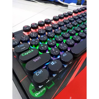 wired bluetooth DUAL MOD Mechanical Keyboard รุ่น K62