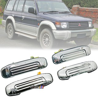 Mitsubishi Pajero VBody V32 V34 V43 V46 1991-1999 มือจับประตูด้านนอก (โครเมี่ยม)