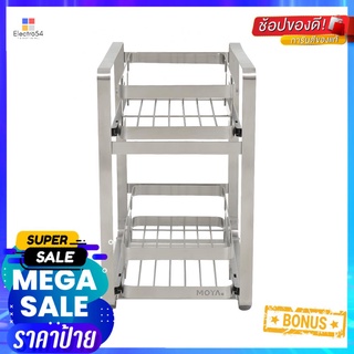 ชั้นวางของ MOYA F26701 สเตนเลส 304SHOWER RACK MOYA F26701 304 STAINLESS STEEL