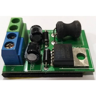 Voltage Switch Module Input 12-28VDC and Output 12V 1A บอร์ดแปลงกำลังไฟ ไฟเข้า 12 - 28 VDC ไฟออก 12VDC 1A