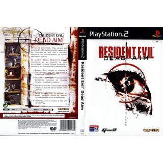 แผ่นเกมส์ PS2 Resident Evil Dead Aim   คุณภาพ ส่งไว (DVD)