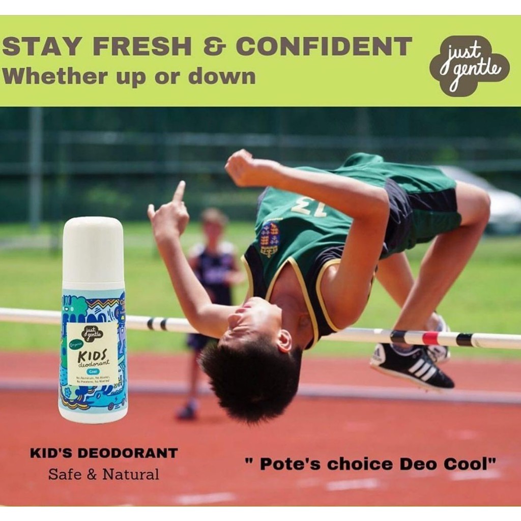 Just Gentle Kids Deodorant โรลออนระงับกลิ่นกาย สำหรับเด็ก ราคา ถูกที่สุด ดีลบีเคเค แกลเลอรีภาพที่ 7