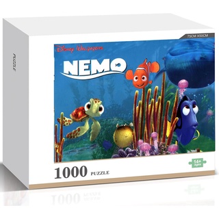 จิ๊กซอว์ปริศนา รูปแอนิเมชั่น Pixar Finding Nemo เหมาะกับของขวัญ สําหรับผู้ใหญ่ และเด็ก ตกแต่งบ้าน จํานวน 1000 ชิ้น