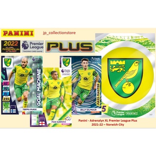 [Norwich City] Panini 2021/22 Premier League Adrenalyn XL PLUS ชุดสะสม