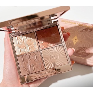 ✅พร้อมส่ง/ของแท้💯✅CHARLOTTE TILBURY Nudegasm Face Palette