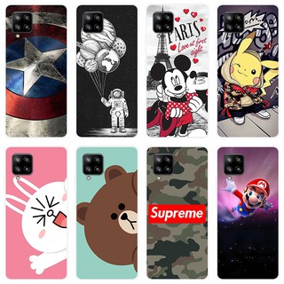 เคสสำหรับ Samsung Galaxy A42 5G Case Silicone Back Cover Soft Casing Samsung A42 Galaxy A42 2020 cartoon TPU เคส