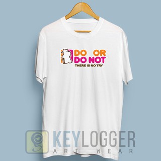 เสื้อยืด พิมพ์ลายโลโก้โดนัท Plesetan DO OR NOT 6 ตลก