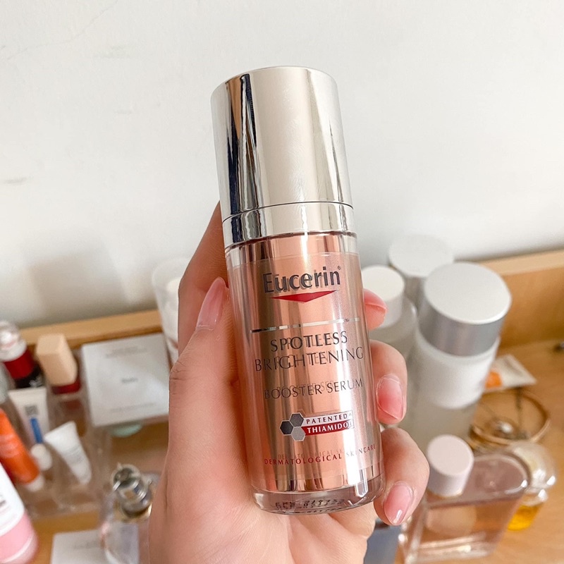 รุ่นใหม่ ฉลากไทย Eucerin ULTRAWHITE+ SPOTLESS BOOSTER SERUM 30ml ผลิตภัณฑ์ยูเซอรินเพื่อลดฝ้า กระ จุด