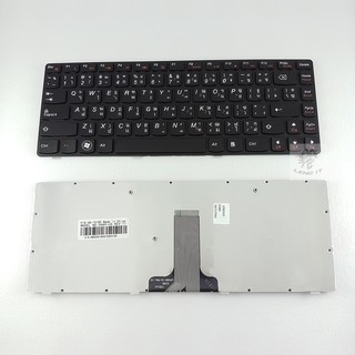 LENOVO คีย์บอร์ดโน๊ตบุ๊ค  KEYBOARD G480 สีดำ