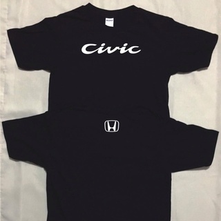 เสื้อยืดผ้าฝ้าย รถฮอนด้า Civic (7319-2)