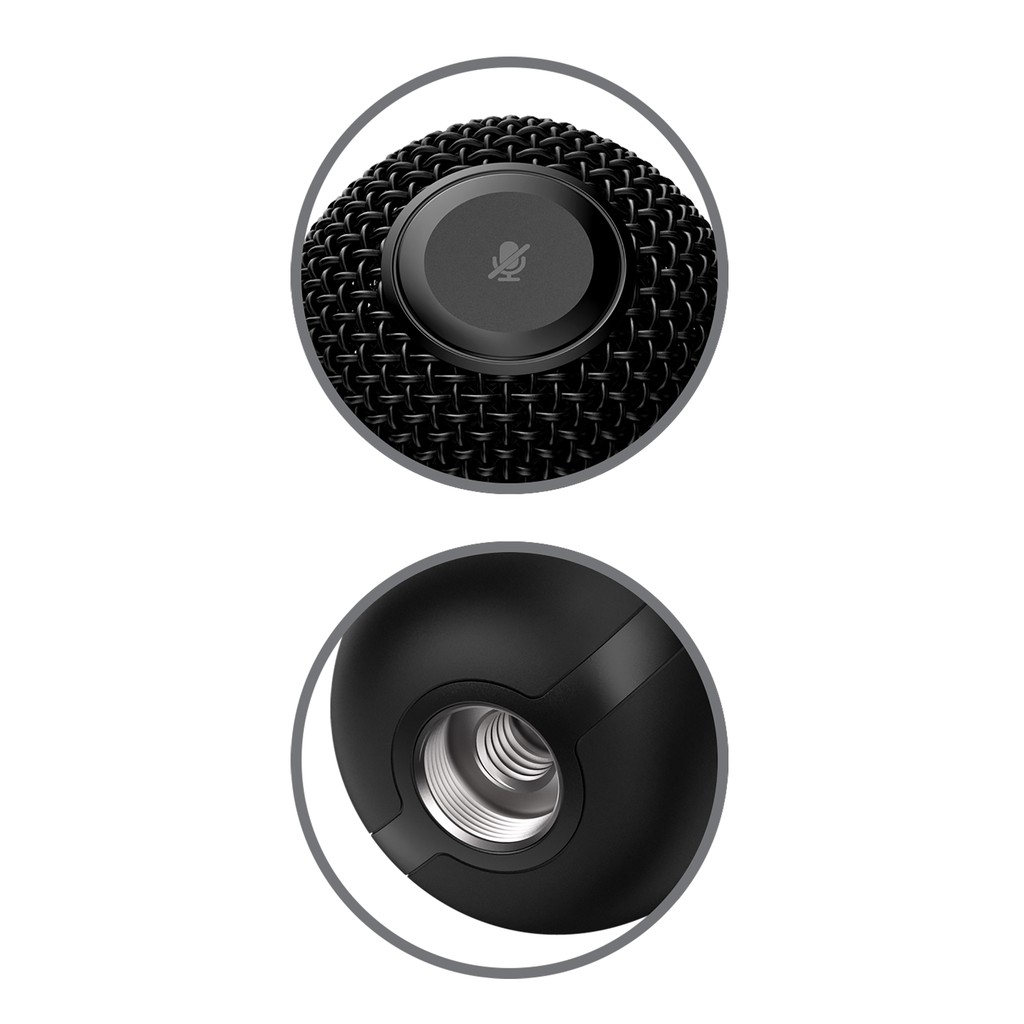 iHAVECPU MICROPHONE (ไมโครโฟน) HyperX SOLOCAST USB MICROPHONE BLACK : 4P5P8AA