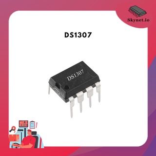 DS1307 (DIP8) 64 x 8, Serial, I²C Real-Time Clock(RTC) (4.5V-5V Oper.)