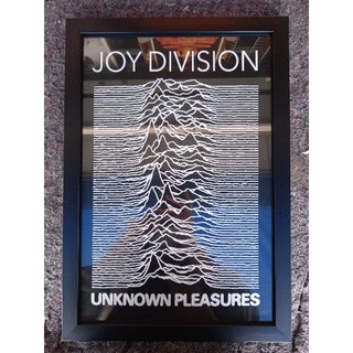 โปสเตอร์วงดนตรี Joy division พร้อมเข้ากรอบ