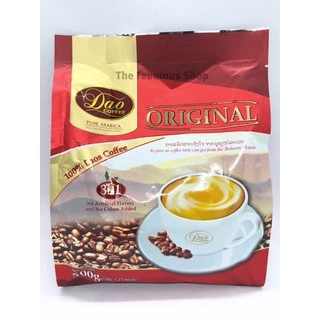 [Exp:03.2027]Dao Coffee Original ดาว คอฟฟี่ ออริจินอล 3 in 1 นำ้หนักสุทธิ 500 กรัม (20 กรัม x 25 ซอง)