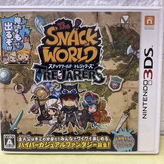 ตลับแท้ [3DS] The Snack World: Trejarers (CTR-P-BWSJ)