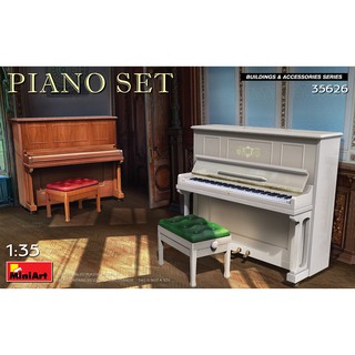 โมเดลประกอบ MiniArt 1/35 MI35626 Piano Set